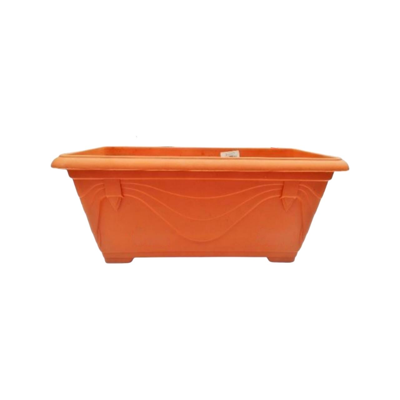 BP Plastic 16 Inch Rectangular Seed Planter Tub Without Tray (লম্বা প্লাস্টিক টব)